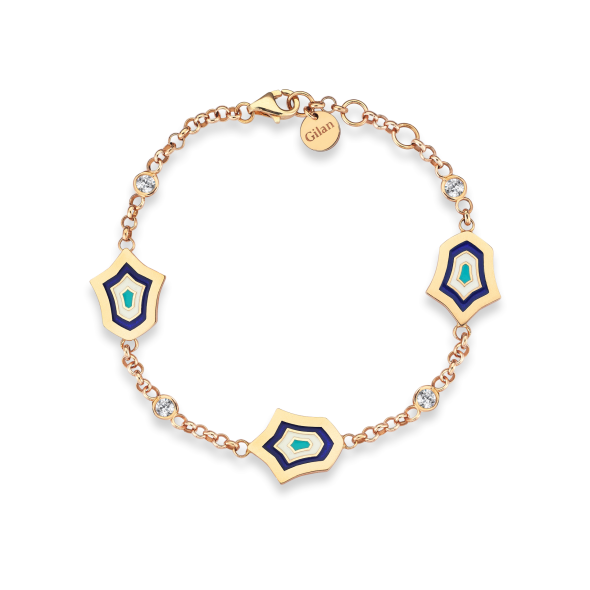 Kaj Fine Jewellery Baby Marquise Evil Eye Nazar Bracelet Bead in 14KT –  Nykaa Fashion