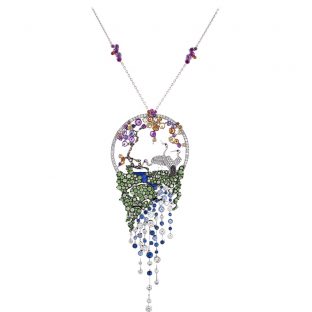 Dance Of The Pheasants Necklace