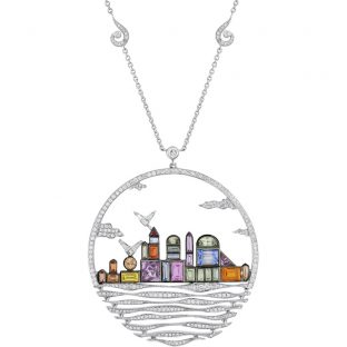 Istanbul Silhouette Necklace
