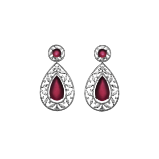 Ruby Earrings